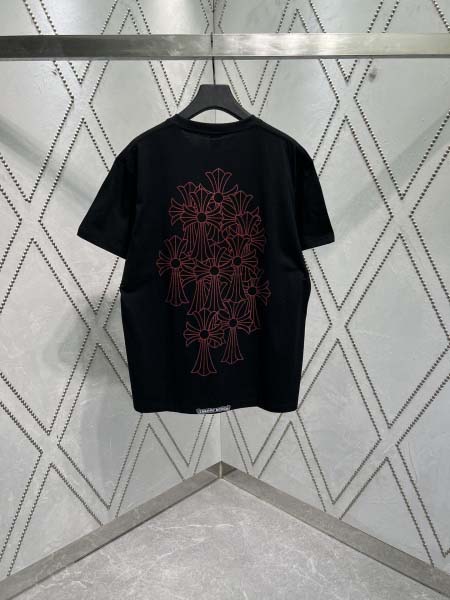 2025年8月4日入荷新作Chrome hearts半袖 tシャツ人気商品/DW工場