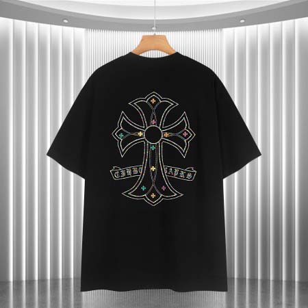 2025年8月4日入荷新作Chrome hearts半袖 tシャツ人気商品/DW工場