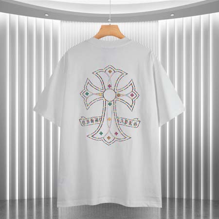 2025年8月4日入荷新作Chrome hearts半袖 tシャツ人気商品/DW工場