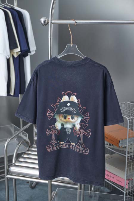 2025年8月4日入荷新作Chrome hearts半袖 tシャツ人気商品/DW工場