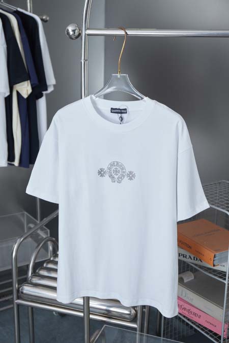 2025年8月6日入荷新作Chrome Hearts半袖 tシャツ人気商品/DW工場