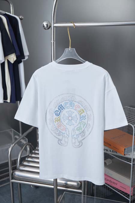 2025年8月6日入荷新作Chrome Hearts半袖 tシャツ人気商品/DW工場