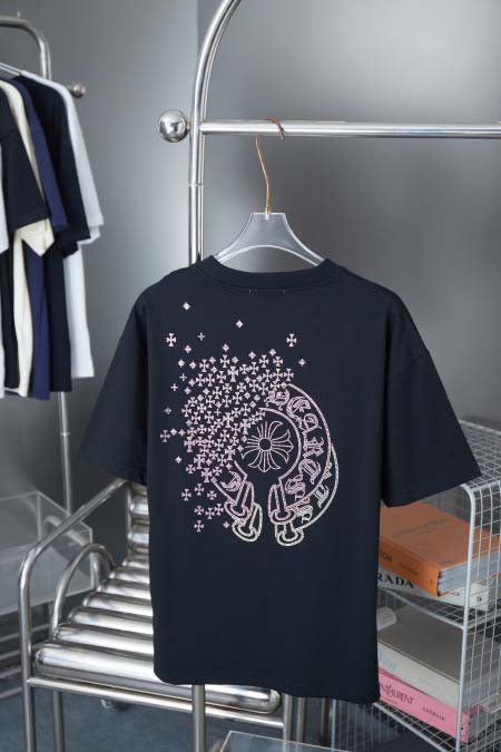 2025年8月6日入荷新作Chrome Hearts半袖 tシャツ人気商品/DW工場
