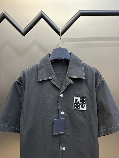 2025年8月6日入荷新作Louis vuittonシャツ原版復刻人気で【极品】/正規品と同じサイズ/DW工場S-L
