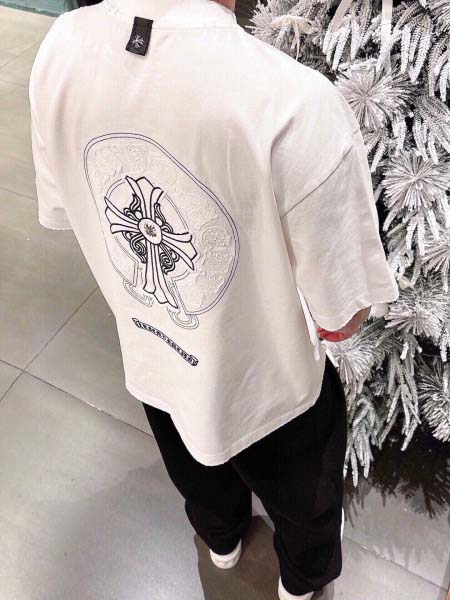 2025年8月19日入荷新作Chrome hearts 半袖 tシャツ人気商品/DW工場
