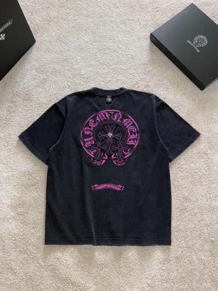 2025年8月19日入荷新作Chrome hearts 半袖 tシャツ人気商品/DW工場