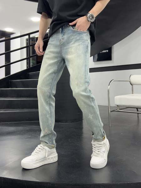2025年8月2日入荷新作Louis Vuittonジーパン...