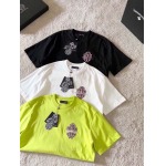 2025年8月4日入荷新作Chrome hearts半袖 tシャツ人気商品/DW工場