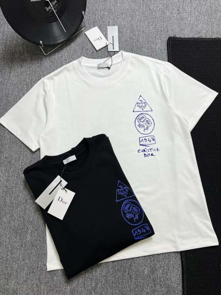 2025年8月8日入荷新作dior半袖 tシャツ高品質人気商...