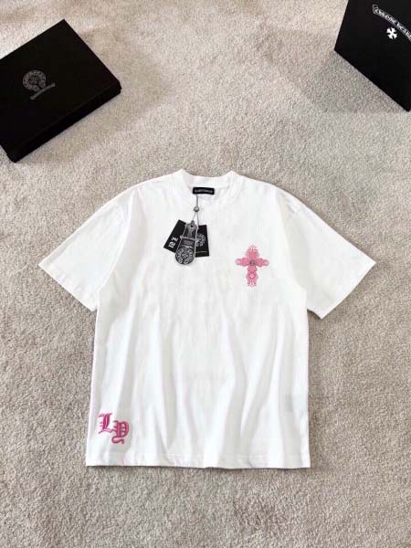 2025年8月19日入荷新作Chrome hearts 半袖 tシャツ人気商品/DW工場