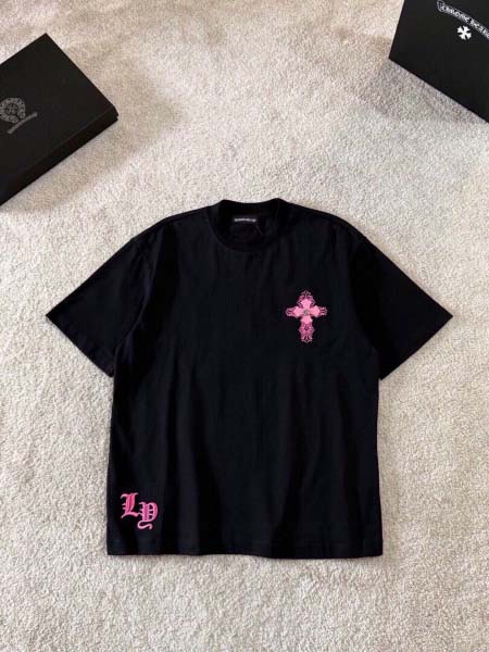 2025年8月19日入荷新作Chrome hearts 半袖 tシャツ人気商品/DW工場