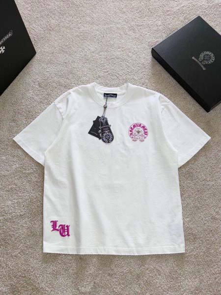 2025年8月19日入荷新作Chrome hearts 半袖 tシャツ人気商品/DW工場