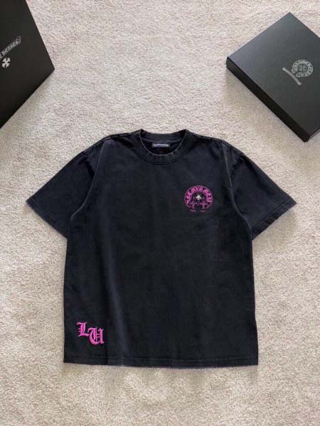 2025年8月19日入荷新作Chrome hearts 半袖 tシャツ人気商品/DW工場