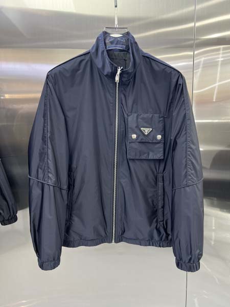 2025年8月20日入荷新作Prada秋冬棉服ジャケット 高...