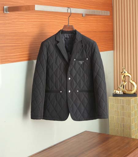 2025年8月22日入荷秋冬新作PRADA綿の服 ジャケット...