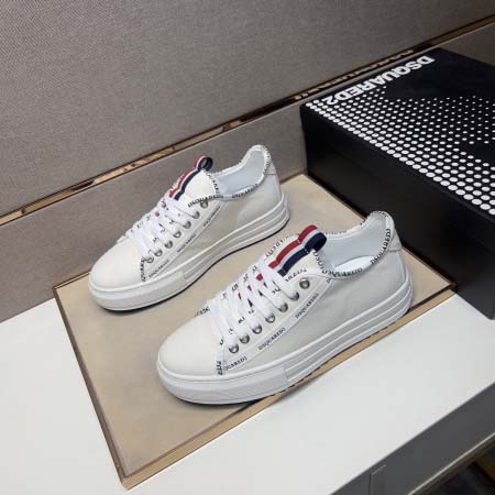 2025年9月19日入荷新品Dsquared2カジュアルシューズ/スニーカー｜メンズ靴人気本革製ギフト/誕生日/XG工場