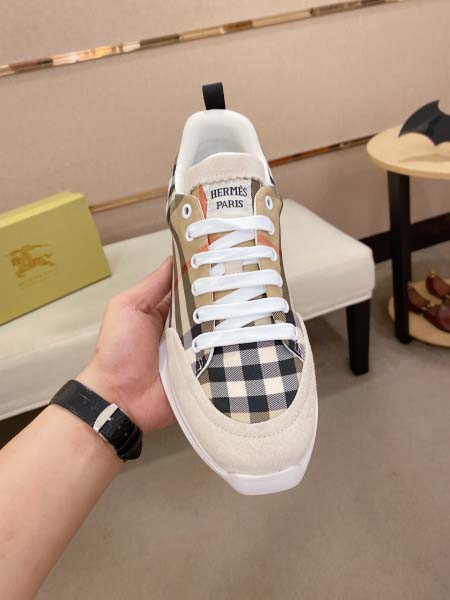 2025年9月23日入荷新品BURBERRYカジュアルシューズ/スニーカー｜メンズ靴人気本革製ギフト/誕生日/TL工場