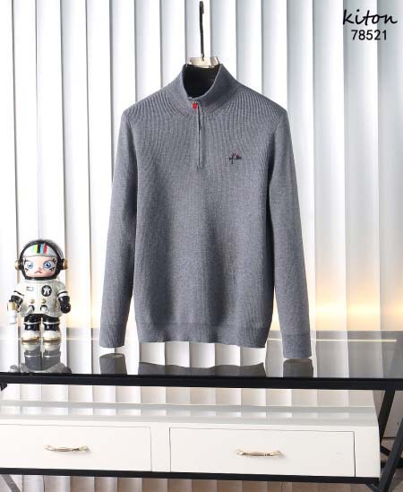 2025年9月23日入荷秋冬新作Kiton ニット/セーター高品質人気商品/LM工場