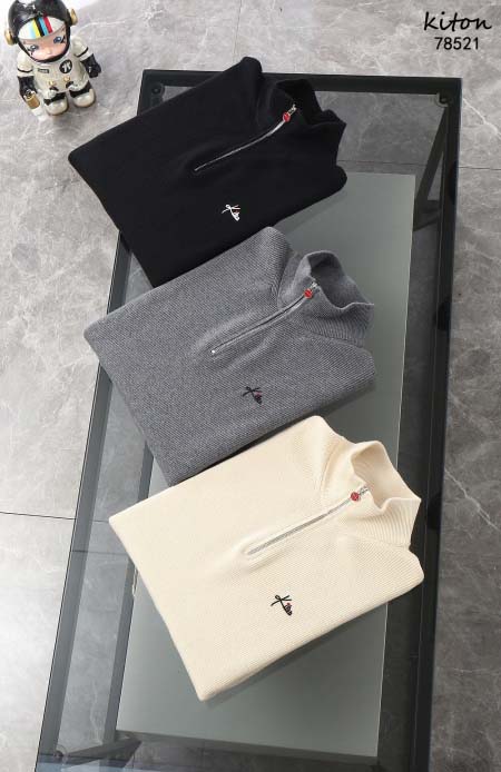 2025年9月23日入荷秋冬新作Kiton ニット/セーター...