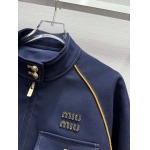 2025年9月26日入荷秋冬新作 miumiuジャケットファッション/誕生日プレゼント/贈り物 can工場