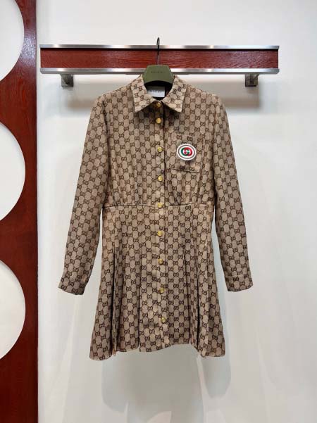 2025年9月26日入荷秋冬新作Gucciワンピースファッシ...