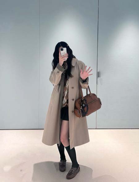 2025年10月14日入荷秋冬新作MIUMIU ロングコート ファッション/誕生日プレゼント/贈り物 can工場