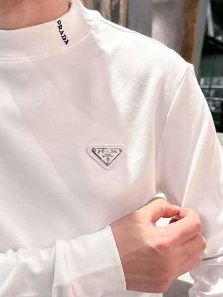 2025年10月14日入荷新作Prada長袖Tシャツ 高品質超厳選★入手困難/LD工場