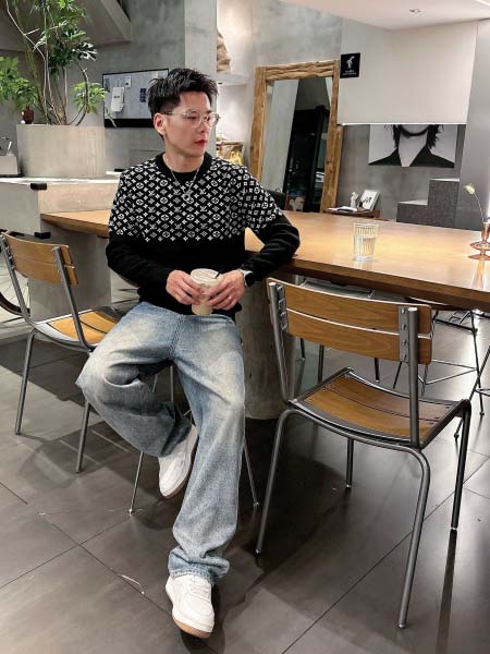 2025年10月14日入荷新作Louis Vuittonウール混紡 ニット/セーター 高品質超厳選★入手困難/LD工場