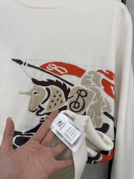 2025年10月15日入荷新作Burberryウール混紡 ニット/セーター  秋冬高品質超厳選★入手困難/LD工場