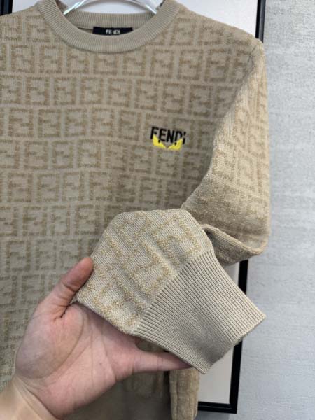 2025年10月15日入荷新作Fendiウール混紡 ニット/セーター  秋冬高品質超厳選★入手困難/LD工場