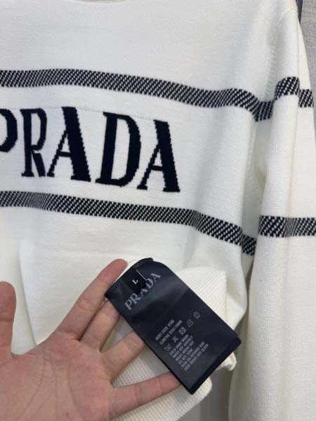 2025年10月15日入荷新作Pradaウール混紡 ニット/セーター  秋冬高品質超厳選★入手困難/LD工場
