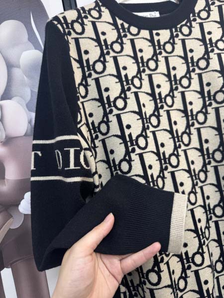 2025年10月15日入荷新作Diorウール混紡 ニット/セーター  秋冬高品質超厳選★入手困難/LD工場