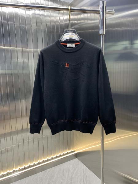 2025年10月15日入荷新作HERMESウール混紡 ニット/セーター  秋冬高品質超厳選★入手困難/LD工場