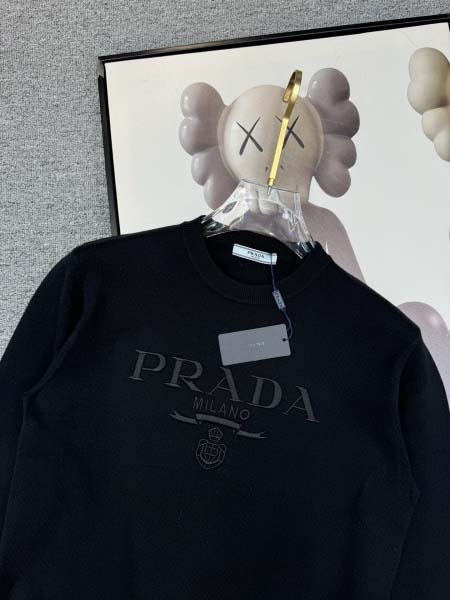 2025年10月15日入荷新作Pradaウール混紡 ニット/セーター  秋冬高品質超厳選★入手困難/LD工場