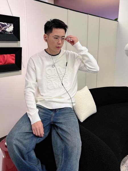 2025年10月15日入荷新作loeweウール混紡 ニット/セーター  秋冬高品質超厳選★入手困難/LD工場