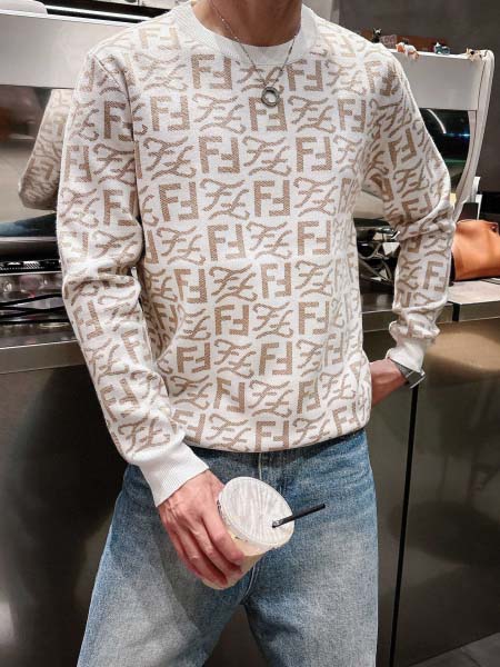 2025年10月15日入荷新作Fendiウール混紡 ニット/セーター  秋冬高品質超厳選★入手困難/LD工場