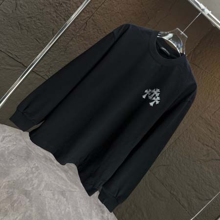 2025年10月20日秋冬入荷新作Chrome hearts 長袖Tシャツ高品質 人気商品/HL工場