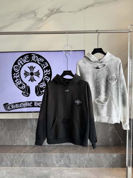 2025年10月20日秋冬入荷新作Chrome heartsパーカー高品質 人気商品/HL工場