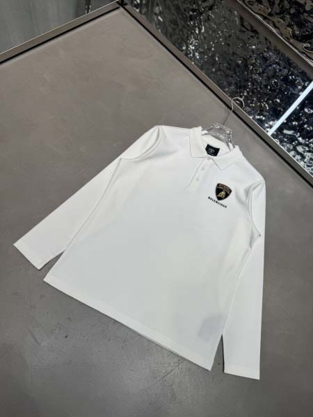 2025年10月26日入荷秋冬新作Balenciaga長袖 POLO Tシャツ高級品/MP工場