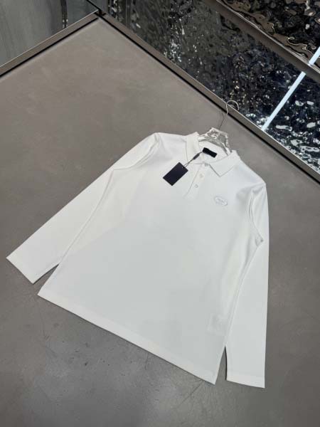 2025年10月26日入荷秋冬新作PRADA長袖 POLO Tシャツ高級品/MP工場