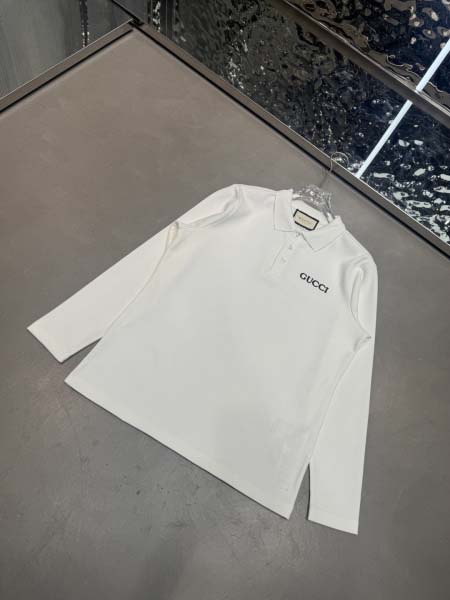 2025年10月26日入荷秋冬新作Gucci長袖 POLO Tシャツ高級品/MP工場