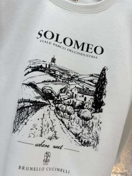 2025年10月26日入荷秋冬新作Brunello Cucinelli長袖 Tシャツ高級品/MP工場