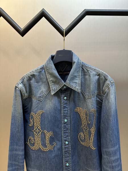 2025年10月28日秋冬新作Louis Vuittonシャツ高品質人気商品/LDF工場