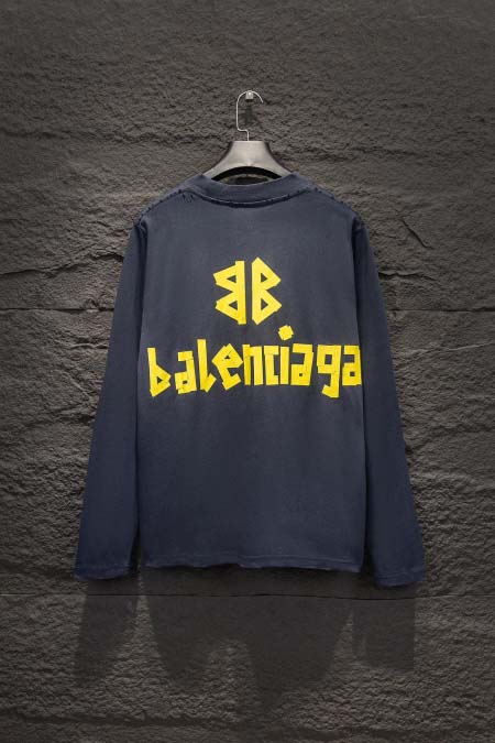 2025年10月28日秋冬新作Balenciaga長袖Tシャツ高品質人気商品/LDF工場