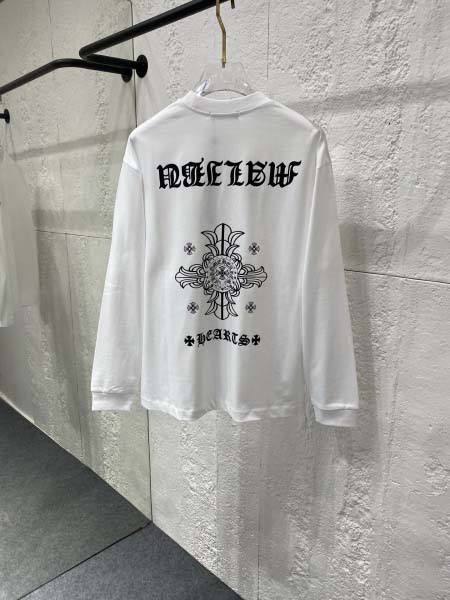 2025年10月30日秋冬新作Chrome heartstシャツ高品質人気商品/LDF工場