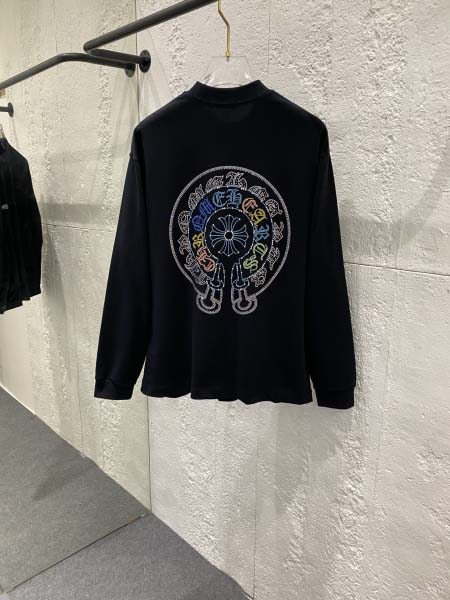 2025年10月30日秋冬新作Chrome heartstシャツ高品質人気商品/LDF工場