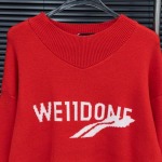 2025年10月11日秋冬入荷新作WE11DONEニット/セーター高品質安い人気商品/HL工場