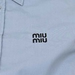 2025年10月12日秋冬入荷新作MIUMIU長袖シャツ高品質 人気商品/HL工場