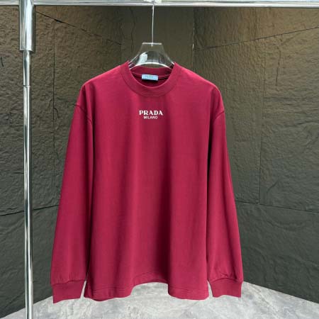 2025年10月12日秋冬入荷新作PRADA長袖T シャツ高...