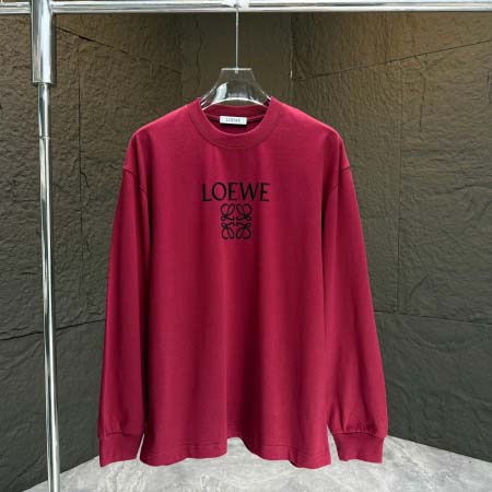 2025年10月12日秋冬入荷新作LOEWE長袖T シャツ高...